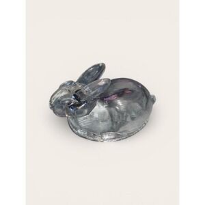 Vintage Glass Easter Bunny Rabbit LE Smith